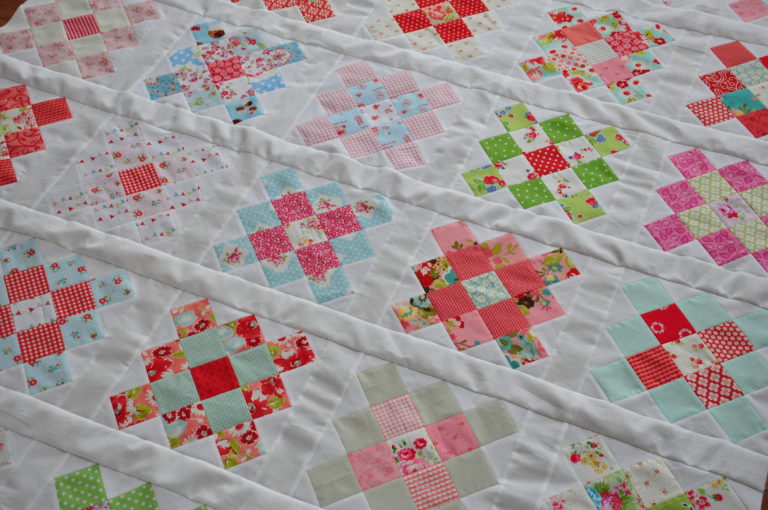 Granny Square Quilt Top Sewn - Clover & Violet