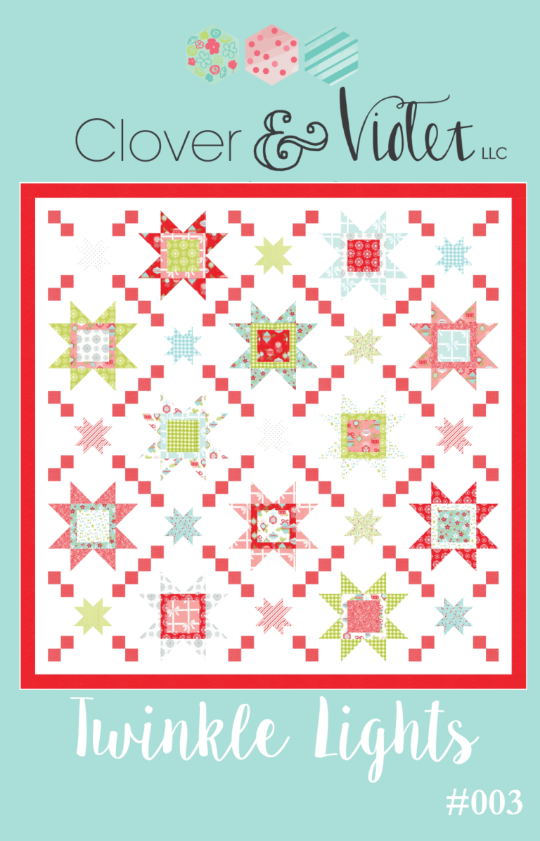 Quilt Pattern Release: Twinkle Lights #twinklelightsquilt