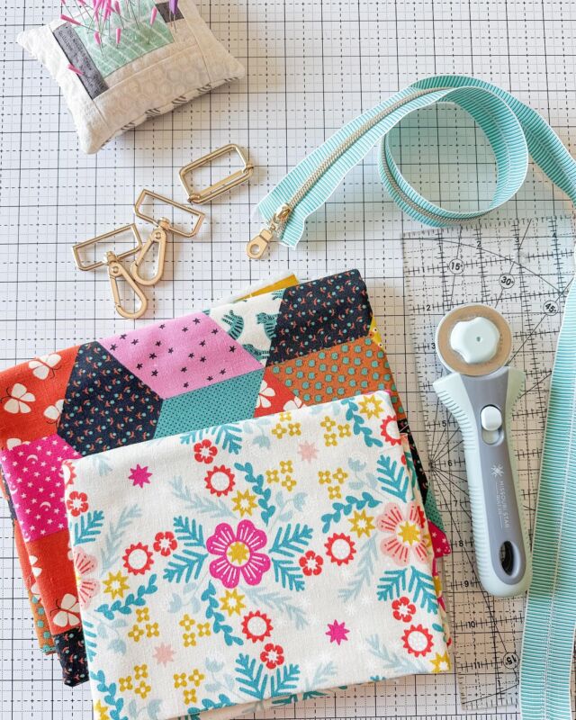 Are you sewing the Rosalie Crossbody Bag with us?

Because you can never have too many, I’m working on two new ones using @rubystarsociety canvas fabrics ✂️

I’m especially excited about this fun cheater print as I love patchwork bags and short cuts that make things quicker 💨 

Lots of you have asked if the Rosalie needs to be made with canvas, and it does not! It works great with quilting cotton too because it has fusible fleece inside.

But, it’s also perfect for those cuts of canvas that you’re not sure what to do with! 😉

Are you sewing along? We’d love for you to join us!

#cloverandvioletpatterns #cloverandviolet #rosaliesewalong #rosaliecrossbody #handmadecrossbodybag #isewbagsandwallets